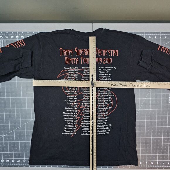 Trans Siberian Orchestra Tshirt Small Night Castle Tour 2009 Music Classical Y2K - Picture 10 of 12